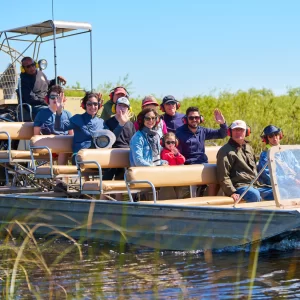 1 hour private airboat tour